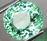 Кольцо с параиба турмалином высокой чистоты Золото