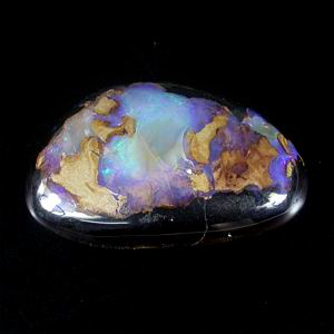 Австралийский черный опал 22,14 карат