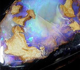 Австралийский черный опал 22,14 карат 