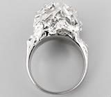 Текстурное кольцо из коллекции "Sunshine" Серебро 925