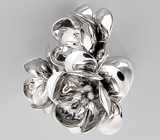 Массивное 3-D кольцо из коллекции "Sunshine" Серебро 925