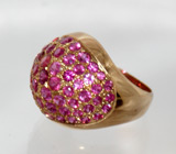 Кольцо с пурпурными сапфирами Золото