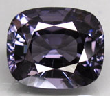 Кольцо с пурпурной шпинелью 5+ карат и бриллиантами Золото