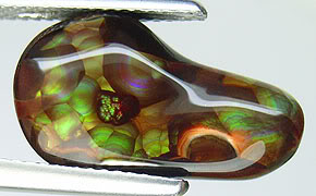 Мексиканский огненный агат 5,89 карат! Редкий