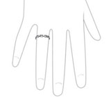 Оригинальное кольцо из серебра Серебро 925