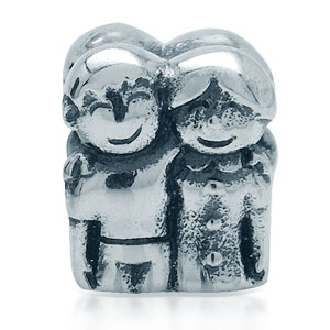 Миниатюра «Мальчик и девочка» 