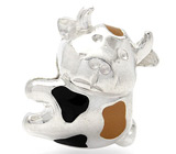 Миниатюра "Корова"  Серебро 925