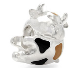 Миниатюра "Корова"  Серебро 925