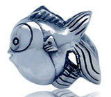 Миниатюра "Рыбы" Серебро 925