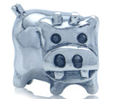 Миниатюра «Корова»  Серебро 925