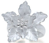 Кольцо-цветок из серебра Серебро 925