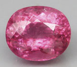 Пурпурно-красный турмалин 4,09 карат 