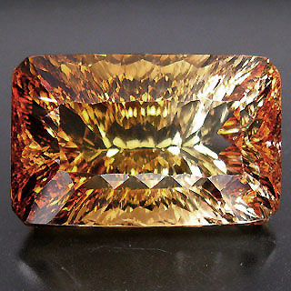 Топаз империал лазерной огранки 27,94 карат