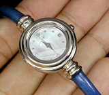 Оригинальные серебряные часы-браслет Серебро 925