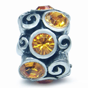 Подвеска с кубиком циркония 