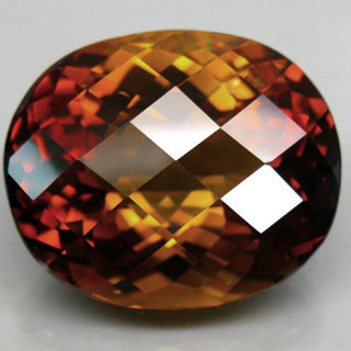 Коньячный империал топаз 34,64 карат
