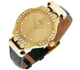 Золотые часы OMEGA De Ville с бриллиантами Золото