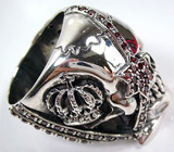 Массивный перстень "Пират" Серебро 925