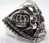 Массивный перстень "Пират" Серебро 925