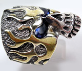 Массивный перстень "Пылающий Рокер" Серебро 925