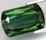 Чистейший зеленый турмалин 5,91 карат 