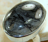 Кольцо c рутиловым кварцем Серебро 925