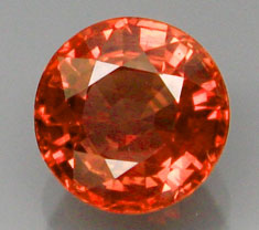 Оранжевый сапфир 1,16 карат