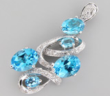 Комплект из коллекции "Sunshine" с топазами Серебро 925