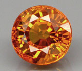 Оранжевый сапфир 1,14 карат 