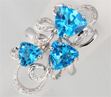 Комплект из коллекции "Sunshine" с топазами Серебро 925