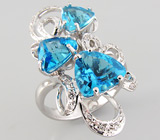 Комплект из коллекции "Sunshine" с топазами Серебро 925