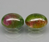 Пара арбузных турмалинов 4,04 карат 