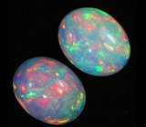 Пара эфипских опалов 3,8 карат 