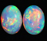 Пара эфиопских опалов 4,07 карат 