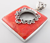 Кулон с кораллом Серебро 925