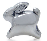 Миниатюра "Кролик" Серебро 925