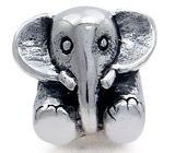 Миниатюра "Слоненок" Серебро 925