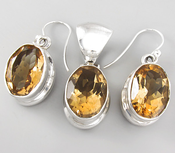 Комплект с цитринами