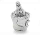 Миниатюра «Шампанское» Серебро 925