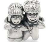 Миниатюра «Братья и Сестры» Серебро 925