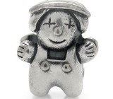 Миниатюра «Пряничный человечек» Серебро 925