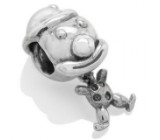 Миниатюра «Веселый Клоун» Серебро 925