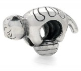 Миниатюра «Играющий Котенок» Серебро 925