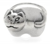 Миниатюра «Толстый Кот» Серебро 925