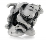 Миниатюра «Собака и Кость» Серебро 925