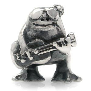 Миниатюра «Лягушка-рок-н-ролльщик»