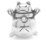 Миниатюра «Кот-самурай» Серебро 925