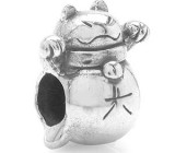 Миниатюра «Кот-самурай» Серебро 925