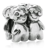 Миниатюра «Близнецы» Серебро 925