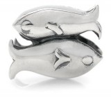 Миниатюра «Рыбы» Серебро 925